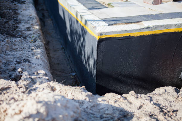 Professional Emergency Waterproofing technician working in Litchfield, IL